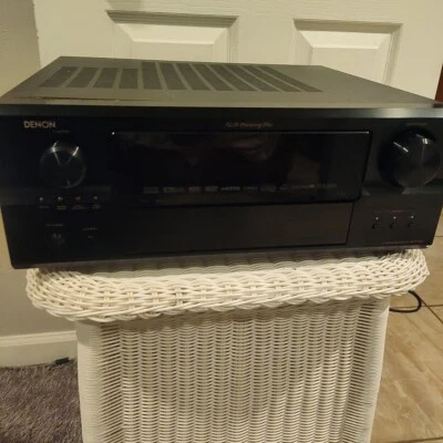Denon AVR 2807 Home Theater Receiver XM Multi Zone Receive For Parts Not Working - Image 1 of 4
