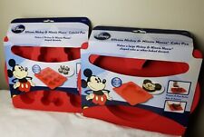 Disney Silicone Mickey & Minnie Mouse Red Cakelet Pan and Large Mickey Cake Pan