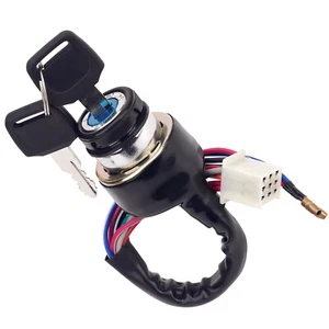 9 Pin 2 Wires Ignition Switch Key for Suzuki AX100 125cc 150cc 250cc 300cc ATV - Bild 1 von 10