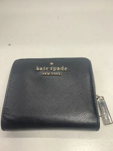 Cartera Kate Spade negra pequeña delgada plegable - Imagen 1 de 10