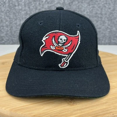 De colección YOUTH KIDS Tampa Bay Buccaneers Sombrero Gorra Snapback Negro Logo Mezcla de Lana Foto 1 de 4