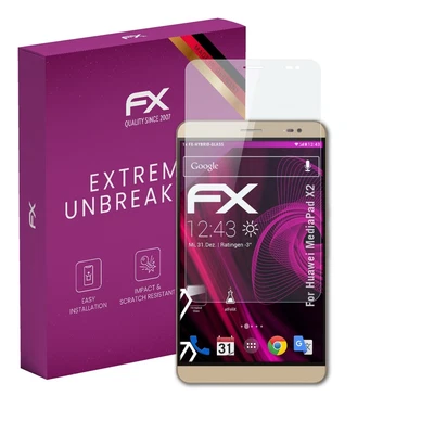 atFoliX Glass Protector for Huawei MediaPad X2 9H Hybrid-Glass - Image 1 of 4