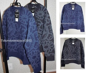 UNIQLO Marimekko Damenpullover aus Lammwolle mit Rundhalsausschnitt aus Japan - Bild 1 von 7