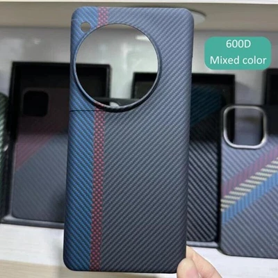 Matte Ultra Thin Light Hard Armor Cover For OnePlus 12 Genuine Carbon Fiber Case - Image 1 of 4