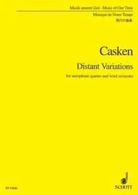Distant Variations John Casken Studyscore Concert Band/Harmonie and Saxophone Qu - Image 1 of 4