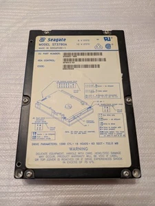 3,5" Seagate Medalist ST3780A - 722 MB Festplatte HDD Hard Disk - Photo 1/5