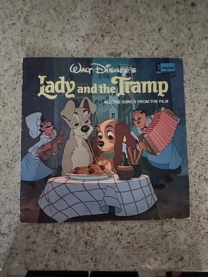Walt Disney's Lady and the Tramp Vinyl LP 'All the Songs From the Film' - Image 1 of 4