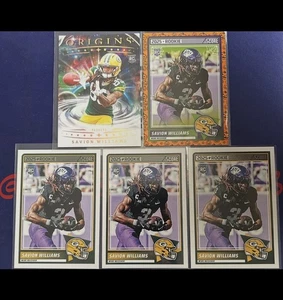 NFL Football Green Bay Packers 25 Panini Savion Williams 5 Rookie Card Lot MINT - Picture 1 of 1