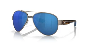 Costa Del Mar South Point Sunglass Golden Pearl/Polarized Blue Mirror 580P 59 mm - Picture 1 of 11