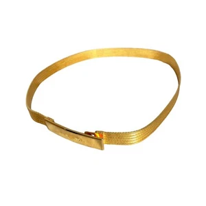 Vintage Taillengürtel Rena Lange Gold Metall - Bild 1 von 3