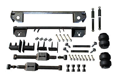 Sistema de 4 eslabones triangulados Lincoln Continental 61-63 con amortiguadores y resortes neumáticos Foto 1 de 3