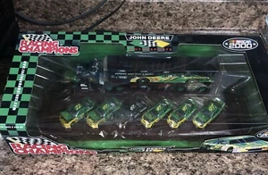 Racing Champions John Deere 1:64 NASCAR 6pz set commerciale con trasportatore #97 nuovo con scatola - Foto 1 di 15