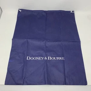 Dooney & Bourke Bolso de Mano Azul Marino Bolsa Antipolvo Cubierta Protectora de Almacenamiento 18" X 15"  - Imagen 1 de 5