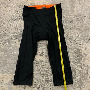 NOVARA Cycling Shorts Mens Large L Padded Black Bicycle long Breathable - Picture 1 of 6