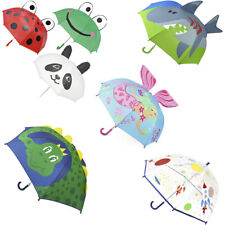 Kids Boys Girls Childrens 3D Umbrella