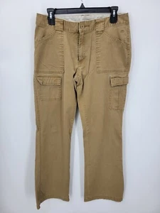 The North Face Pants Womens 12 Khaki Tan A5 Series Straight Leg Cargo Outdoor - Picture 1 of 9