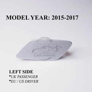 Tapa cubierta de lavadora para faros laterales izquierdos para VW Jetta A6 2015-2017 Reflex plateada - Imagen 1 de 10