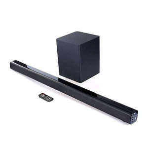 Lecase Bar Soundbar with Wireless Bluetooth Subwoofer - Black - Picture 1 of 6