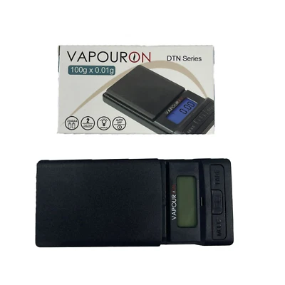 Vapouron DTN-100 VP Digital Scale 0.01g-100g, Modes, Precision, Cover, LCD