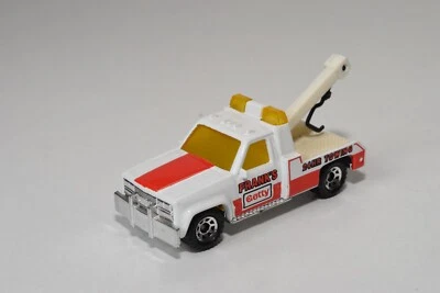 A74 1:72 3 INCH MATCHBOX GMC WRECKER FRANK'S GETTY QUASI COME NUOVO - Immagine 1 di 4