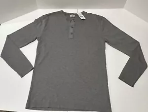J. Crew Crewcuts Youth Cotton Henley Tee Gray Size Youth 14 NWT - Picture 1 of 3