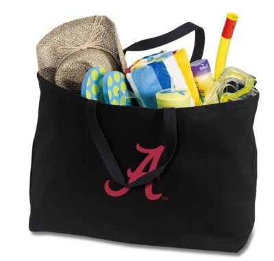 Bolso de Mano Grande Universidad de Alabama Alabama Jumbo Tote para Playa Piscina o Viaje Foto 1 de 4
