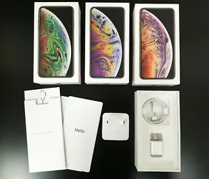 Apple iPhone Xs Max Box with OEM Accessories Original iPhone XS / XS Max Retail - Picture 1 of 8