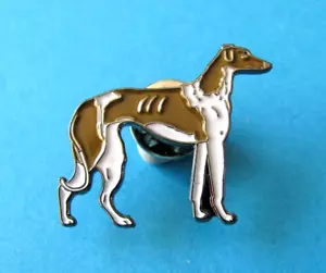 GREYHOUND Pin Badge. Enamel. Dog. - Picture 1 of 2