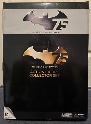 75 Years of Batman Action Figure Collector Set x 4 - Dark Knight Modern Classic - Image 1 of 4