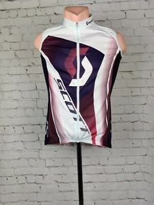 Scott Contessa Sleeveless Cycling shirt Jersey Bike Racing Vest Gilet HydroFit L - Picture 1 of 12