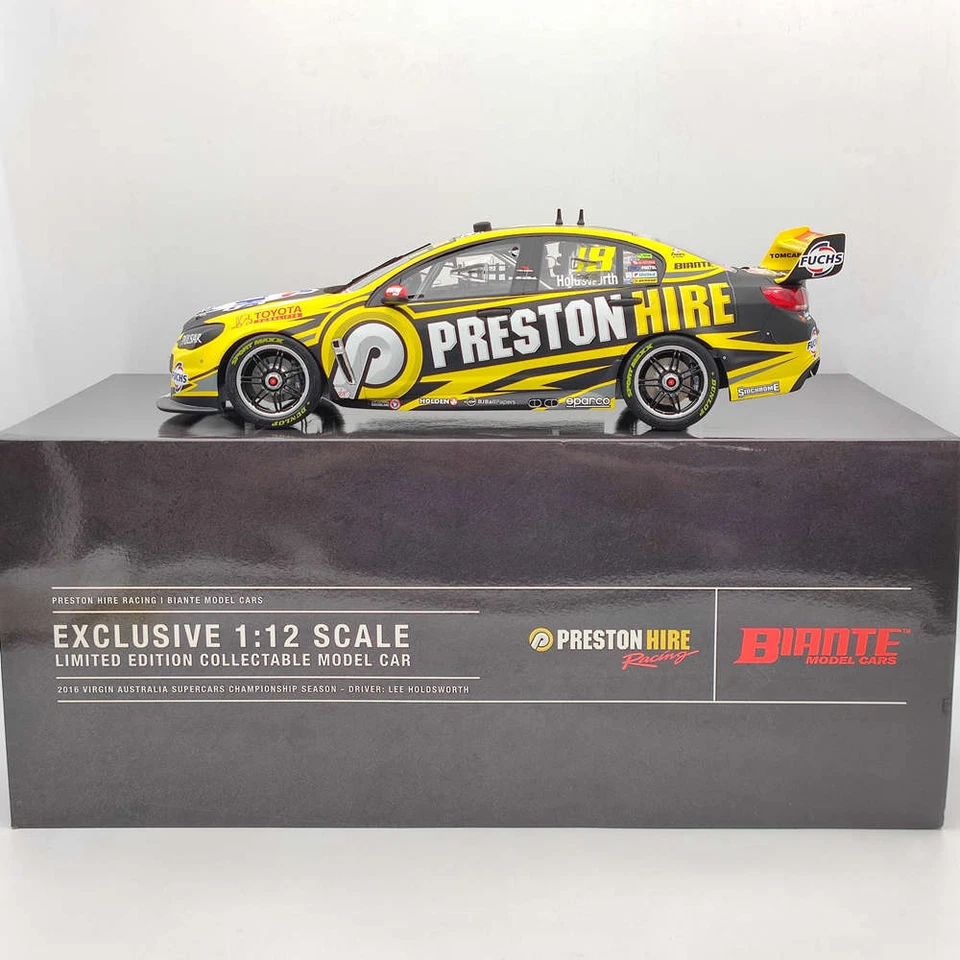 B-N-T #B12H16J 1:12 PRESTON HIRE RACING HOLDEN VF COMMODORE SUPERCAR 2016 - Image 1 of 4