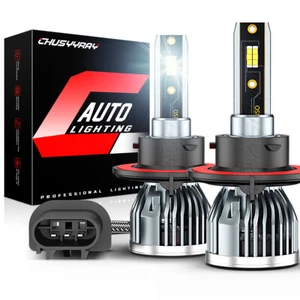 2pcs 6000K H13 9008 LED Headlight Bulb for Ford F150 2004-2014 Hi-Lo Beam 6000K - Picture 1 of 11