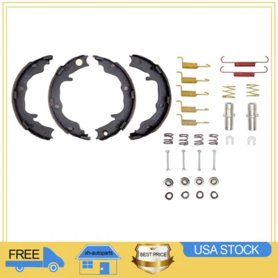 Juego de zapatas de freno de estacionamiento y kit de herrajes para Jeep Patriot 2017 2016 2015 2014 2013 Foto 1 de 4