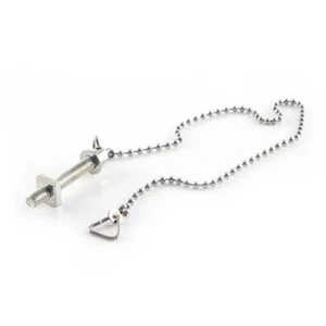 Altech 18" Kugelkette & Strebe - Chrom 16" Kette NEU - Bild 1 von 3