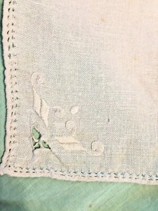 4 Vintage-Stickerei ausgeschnitten Cocktail Größe 10 1/2" - Bild 1 von 5