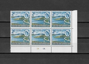 SÜDRHODESIEN 1964 SG 101 + 101a postfrisch - Bild 1 von 2