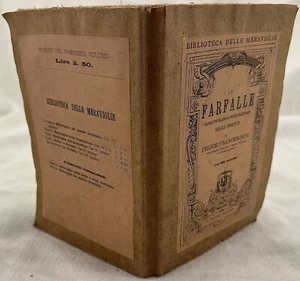 LE FARFALLE FELICE FRANCESCHINI STORIA NATURALE 1870 ENTOMOLOGIA BUTTERFLIES ILL - Foto 1 di 4