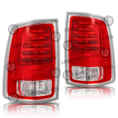 Replacement For 2013-2018 Dodge RAM 1500 2500 3500 LED Tail Lights Brake Lamp - Image 1 of 4