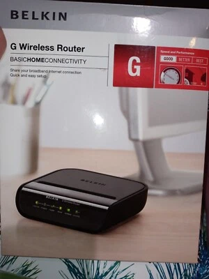 Belkin F5D7234-4 54 Mbps 4-Port 10/100 Wireless G Router - Image 1 of 4