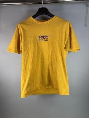 Camiseta Kobe Bryant Oro Amarillo 8 RARA Grande L, Azul La Gran Marca Foto 1 de 4