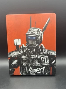 Chappie (Blu-ray Disc, 2015) SteelBook Target Exclusive - Picture 1 of 3