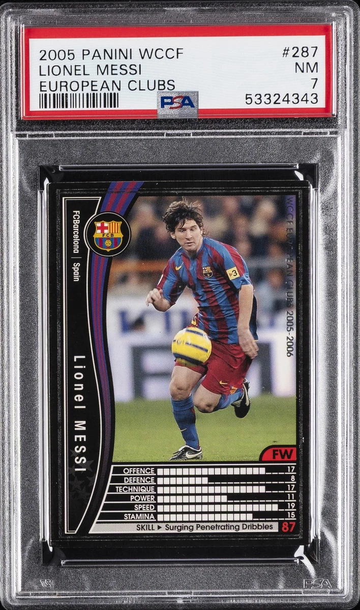 2005-06 Panini WCCF European Clubs Soccer Trading Cards