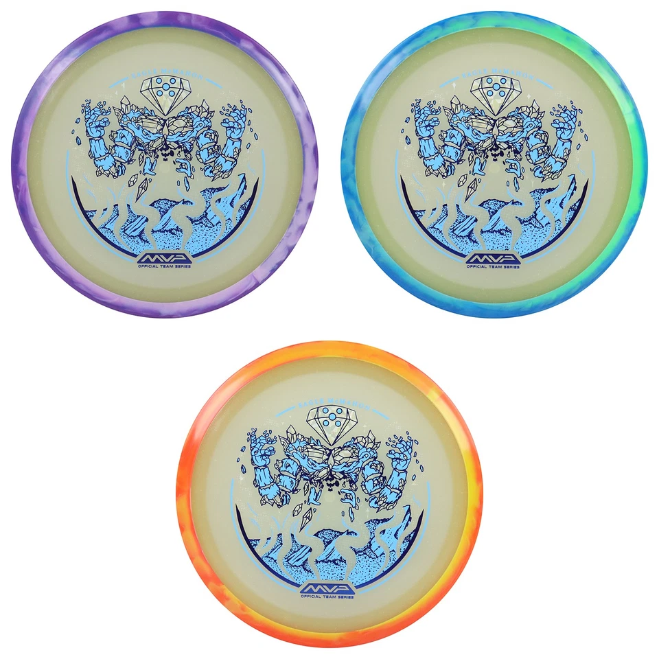 Axiom Disc Golf Particle Eclipse Glow Eagle McMahon Elemental Thrill - Image 1 of 1
