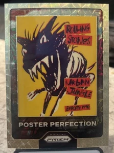 Poster Prizm Rolling Stones 2025 Perfezione URBAN JUNGLE 1990 Vinile Oro /5 - Foto 1 di 3