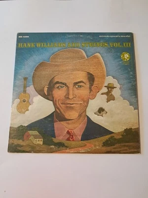 Hank Williams and Strings Vol. III Vinyl LP Record Album Vintage Country - Image 1 of 4