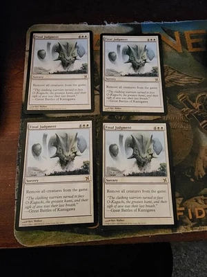 Betrayers of Kamigawa  MTG  Playset  Final Judgment  Magic - Image 1 of 2