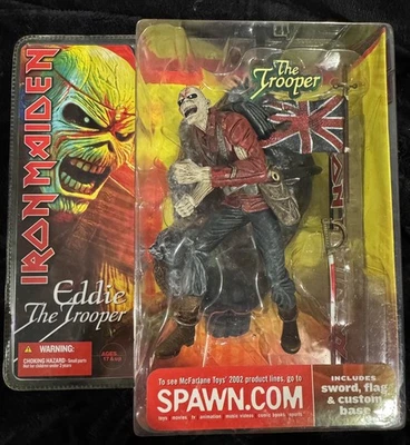 Figura de acción McFarlane Toys Iron Maiden Eddie de The Trooper 6 pulgadas Foto 1 de 2