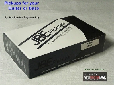 Joe Barden Engineering (JBE Pickups) HB Set Black Humbucker pickup set - Image 1 of 2