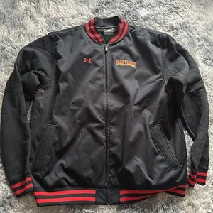 BEAUTIFUL Maryland Terrapins Basketball Team Stitched Jacket Men's XL Black - Picture 1 of 3
