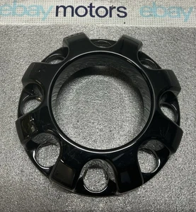 2023-2025 OEM Ford F-250 F-350 Super Duty Gloss Black Front Wheel Center Hub Cap - Picture 1 of 8